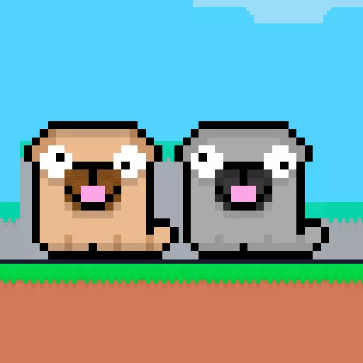 Friends Pug - Free Unblocked Game