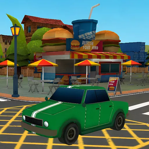 Fun Town Parking - Free Unblocked Game