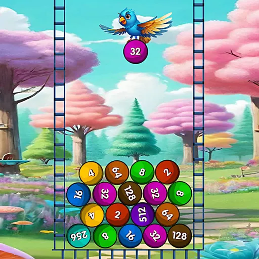 Funny Balls 2048 - Free Unblocked Game