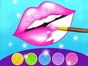 Glitter Lips Coloring Game - Free Unblocked Game