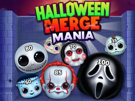 Halloween Merge Mania - Free Unblocked Game