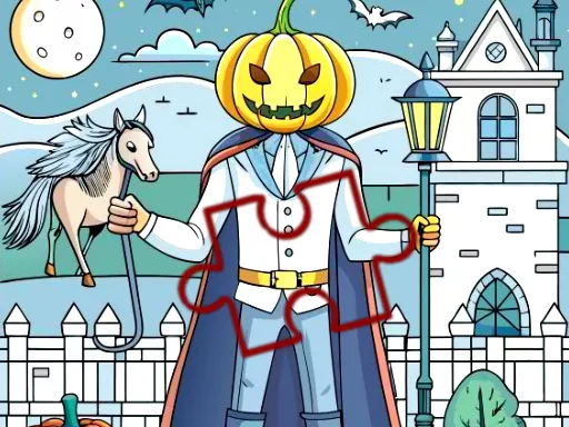 Haunted Puzzle Pieces - Free Unblocked Game