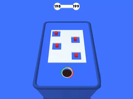Hole 3d Color Block Game - Free Unblocked Game