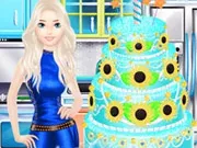 How To Make A Ice Themed Cake - Free Unblocked Game