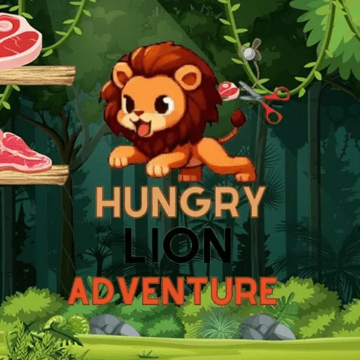 Hungry Lion Adventure - Free Unblocked Game