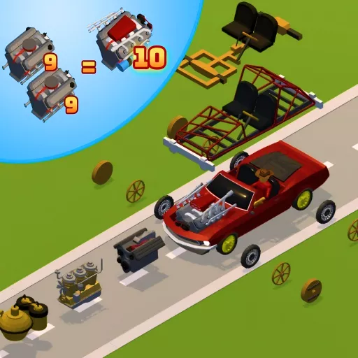 Idle Drive: Merge, Upgrade, Drive - Free Unblocked Game