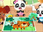 Jigsaw Puzzle: Baby Panda Play Jigsaw - Free Unblocked Game