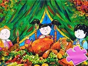 Jigsaw Puzzle: Happy Thanksgiving - Free Unblocked Game
