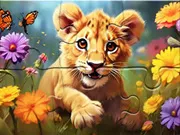 Jigsaw Puzzle: Sunny Lion - Free Unblocked Game