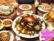 Jigsaw Puzzle: Thanksgiving Dinner - Free Unblocked Game