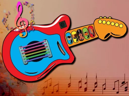 Kids Guitar Music Time - Free Unblocked Game