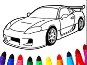 Kids Vehicles Coloring Book - Free Unblocked Game