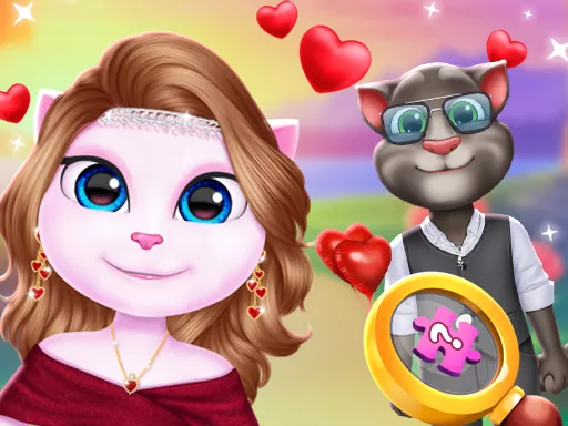 Kitty Couple Lovely Valentine - Free Unblocked Game