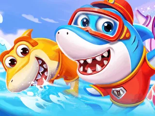 Little Panda Shark Family - Free Unblocked Game