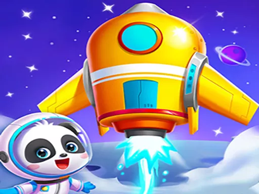 Little Panda Space Journey - Free Unblocked Game