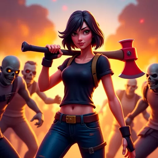 Loop Survivors Zombie City - Free Unblocked Game