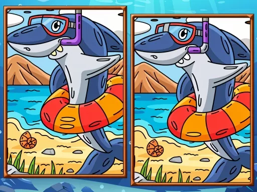 Marine Spot The Difference - Free Unblocked Game