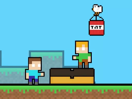 MCraft TNT 2 Player Game - Free Unblocked Game