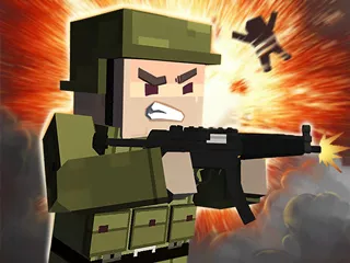 Mineblock Gun Shooting - Free Unblocked Game