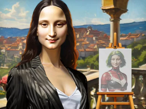Mona Lisa Fashion Experiments - Free Unblocked Game