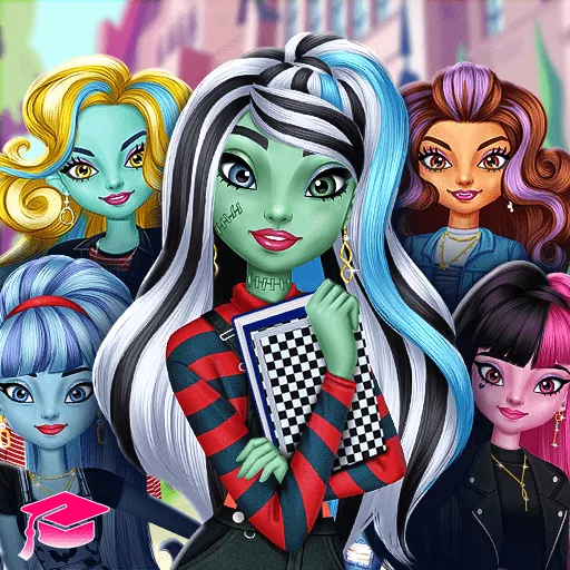 Monster Girls High School Squad - Free Unblocked Game