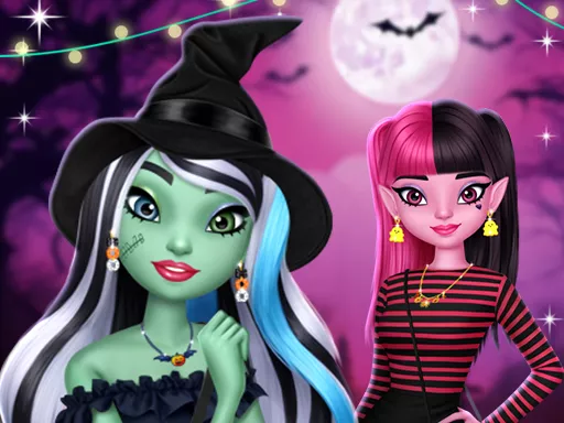 Monster High Spooky Fashion - Free Unblocked Game