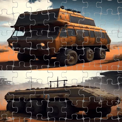 Monster Truck Jigsaw Frenzy - Free Unblocked Game