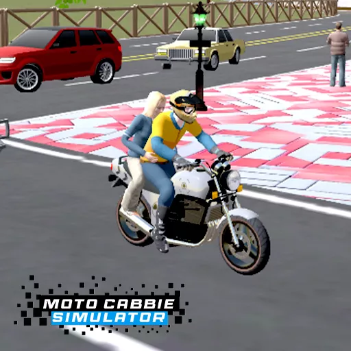 Moto Cabbie Simulator - Free Unblocked Game