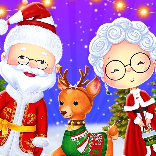 Mr And Mrs Santa Christmas Adventure - Free Unblocked Game
