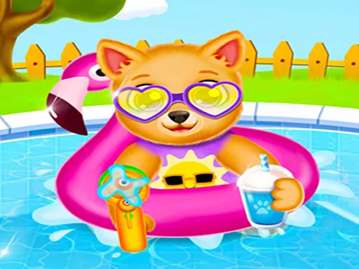 Newborn Puppy Baby Shower - Free Unblocked Game