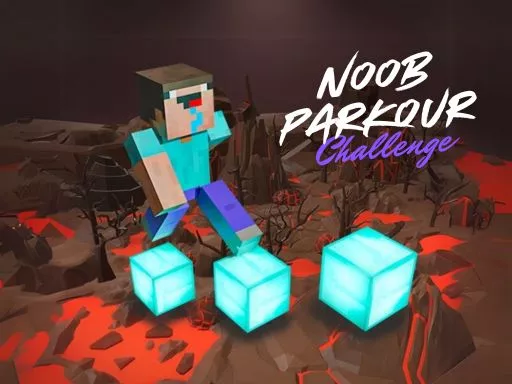 Noob Parkour Challenge 3D - Free Unblocked Game