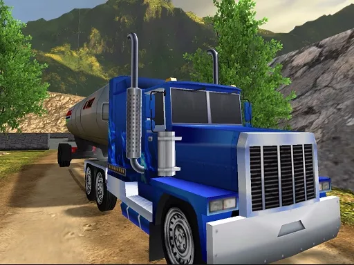 Oil Tank Truck Driving Sim - Free Unblocked Game