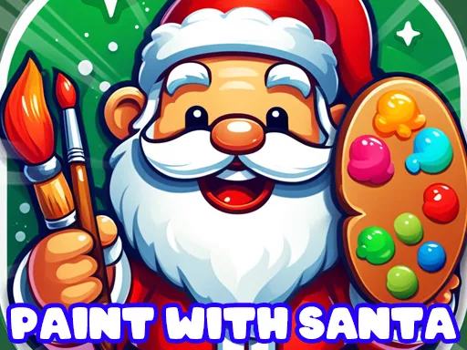 Paint with Santa - Free Unblocked Game