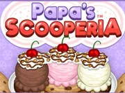 Papa's Scooperia - Free Unblocked Game