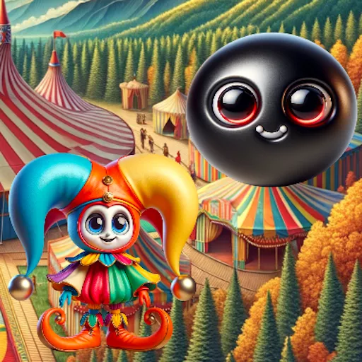 Pomni Circus Ball Toy Collector - Free Unblocked Game