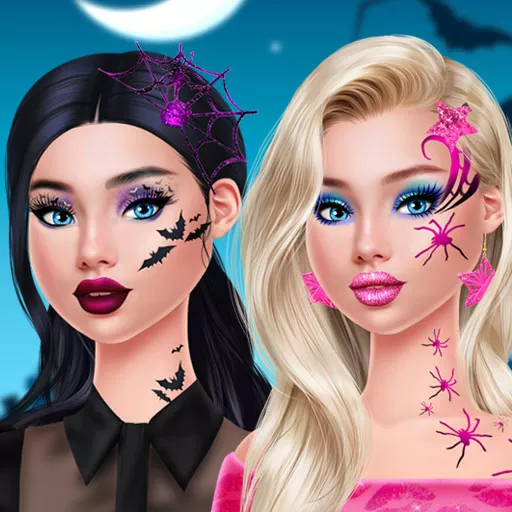 Pop Culture Halloween Makeup - Free Unblocked Game