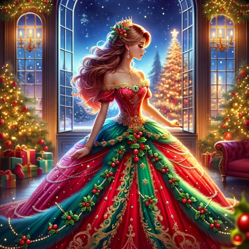 Princesses Waiting For Santa - Free Unblocked Game
