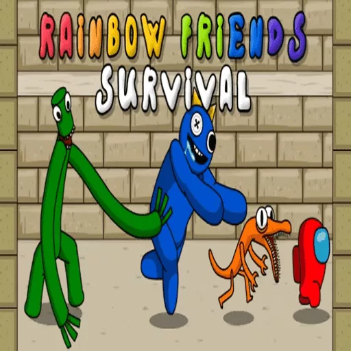 Rainbow Friends Among Survival Adventures - Free Unblocked Game