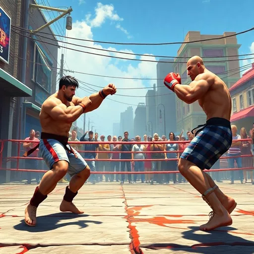 Real Street Fighter 3D - Free Unblocked Game
