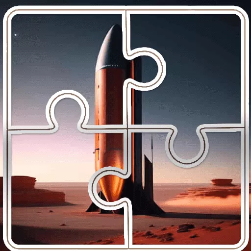 Rocket Jigsaw Picture Puzzle - Free Unblocked Game