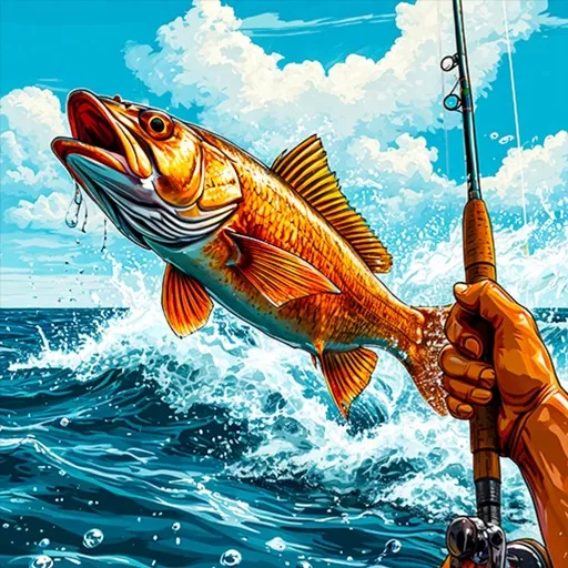 Russian Fishing at Sea - Free Unblocked Game