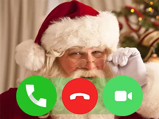 Santa Fake Call - Free Unblocked Game
