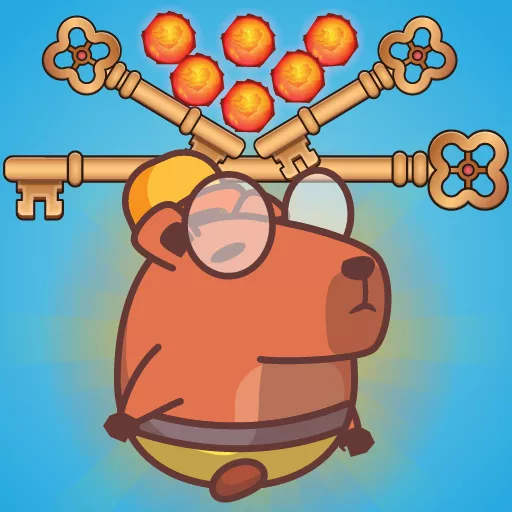 Save Baby Capybaras - Pull Pin - Free Unblocked Game
