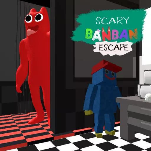 Scary BanBan Escape - Free Unblocked Game