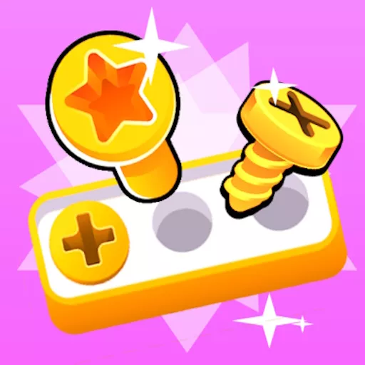Screw It Out Jam! - Matching Colored Screws - Free Unblocked Game