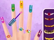 Sisters Nails Design 2 - Free Unblocked Game