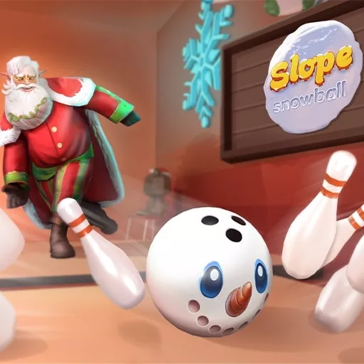 Slope Snowball - Free Unblocked Game