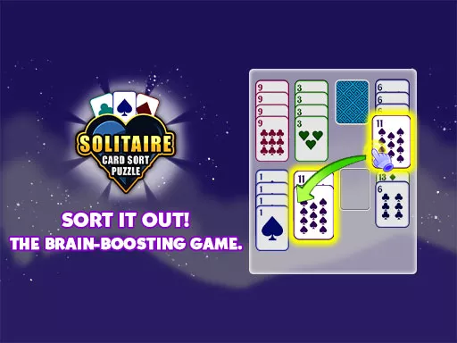 Solitaire Card Sort Puzzle - Free Unblocked Game