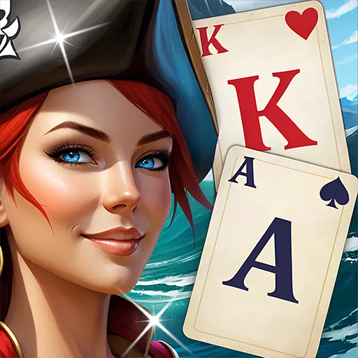 Solitaire Klondike - Treasure Island - Free Unblocked Game