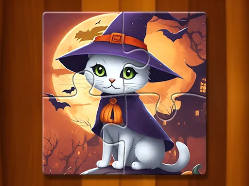 Spooky Halloween Jigsaw Puzzle - Free Unblocked Game